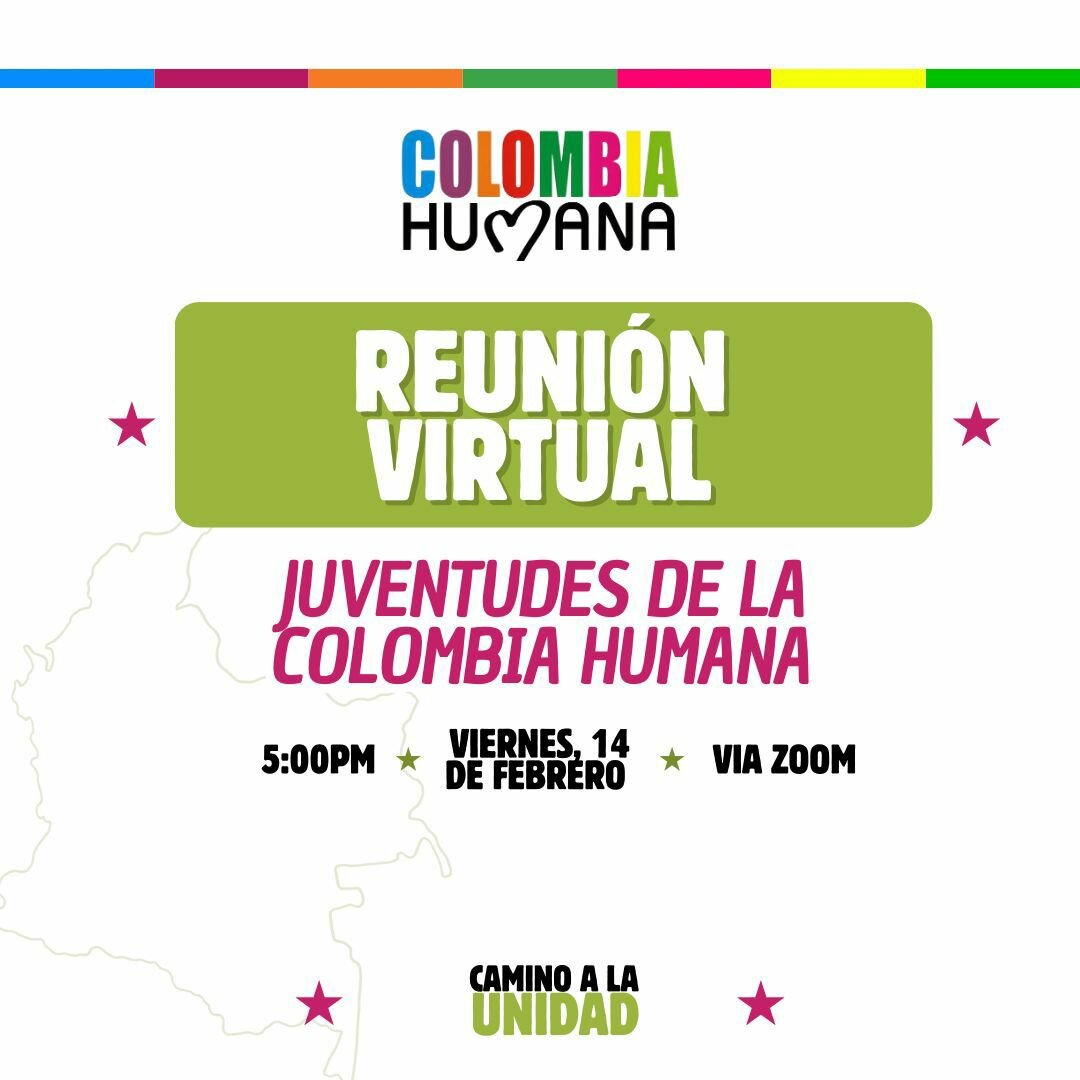 Reunión Juventudes Colombia Humana