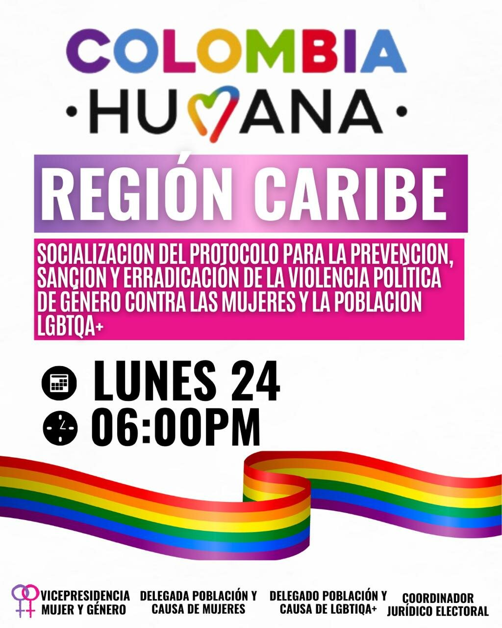 CARIBE - Socialización Protocolo contra la Violencia Política